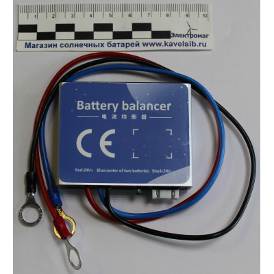 Балансир аккумуляторный влагозащищенный BE-24V-WP, DC9-48V, 3А, 36W