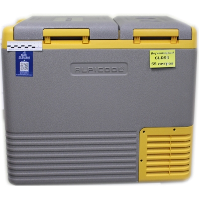 Автохолодильник компрессорный CLD55 DC 12V/24V и AC 220V
