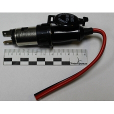 Гнездо (розетка) и штекер прикуривателя (комплект), 10А, 120Вт, 12-24В Гнездо (розетка) и штекер прикуривателя (комплект), 10А, 120Вт, 12-24В