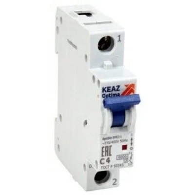 Выключатель автоматический модульный OptiDin BM63-1B25-УХЛ3 (ВМ63)