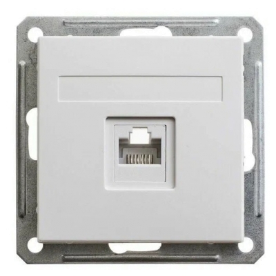 РОЗЕТКА ИНФ. В59 СУ Б.Р К.5Е.БЕЛ. RSI-152K5E-1-86