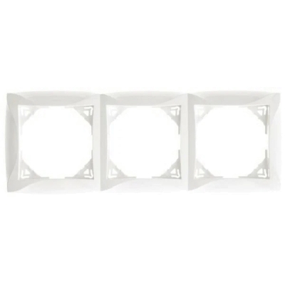 РАМКА, 3 МЕСТА, БЕЛЫЙ WDE000103