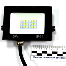 Светодиодный  прожектор LED 10W 10Вт 12-36В 6500К, 800Lm, IP65