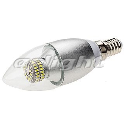 Светодиодная лампа E14 CR-DP-Candle  6W  Day White 220V 