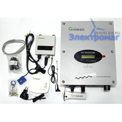 Инвертор сетевой Growatt 3000-S 3000Вт