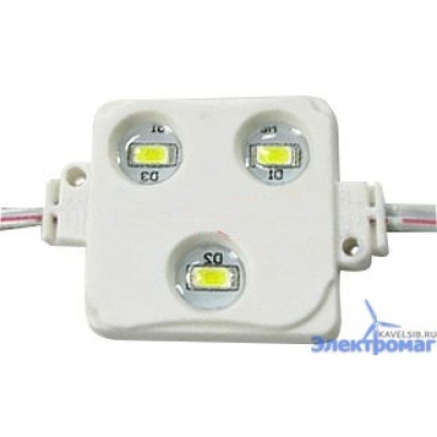 Модуль герметичный IM3W5630QL-12V White 6000K квадратный яркий