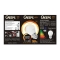 Лампа светодиодная QEEPS LED G45 7W/3000/E27 100-250V