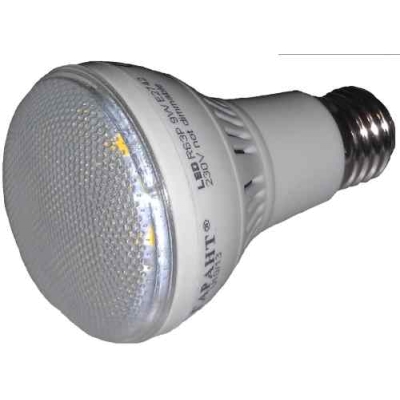 Лампа светодиодная ГАРАНТ LED R63P 9W E2742 (пластик)