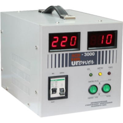 Стабилизатор UPOWER ACH- 3000 с цифровым дисплеем Е0101-0013