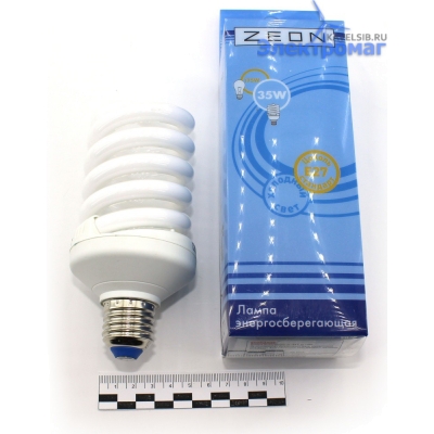 Лампа компактная люминисцентная ZEON FSP35WE2742